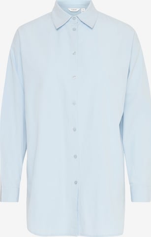 b.young - Blusa 'Gamze' en azul: frente