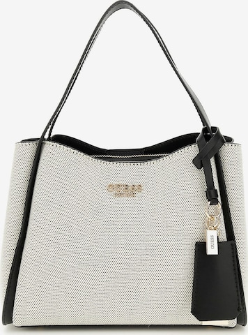 GUESS Handtasche 'Nicolette' in Weiß: Vorderseite