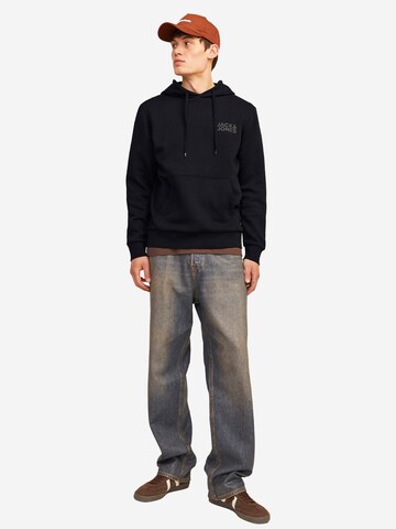 JACK & JONES Sweatshirt 'Corp' in Black