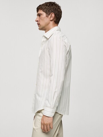 MANGO MAN Regular fit Overhemd 'Elda' in Wit