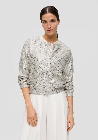 s.Oliver BLACK LABEL Jacke in Silber: Vorderseite