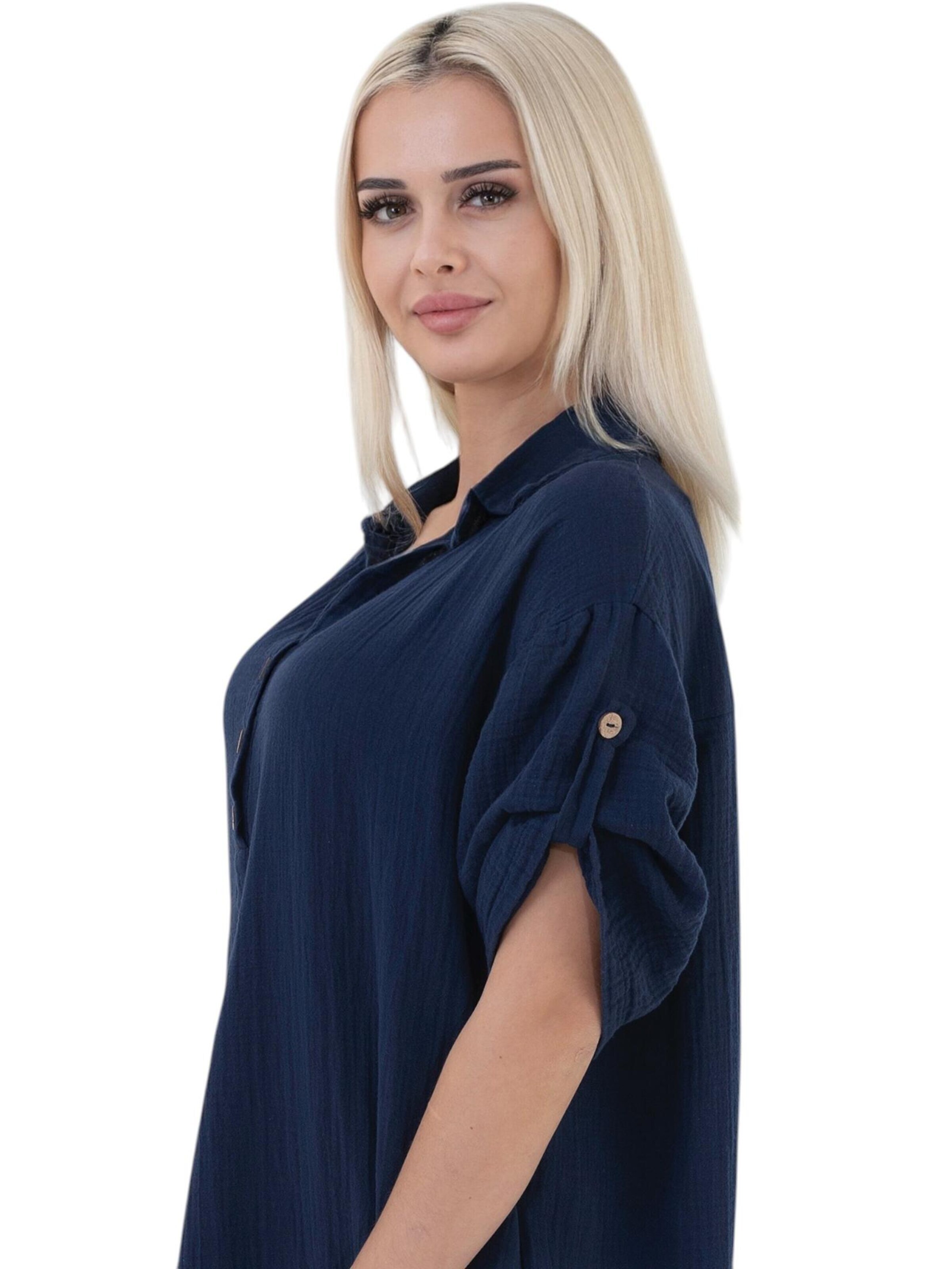 Robe-chemise 'Mira' WENOR en bleu