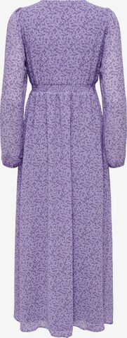 Robe-chemise 'AMANDA' Only Maternity en violet