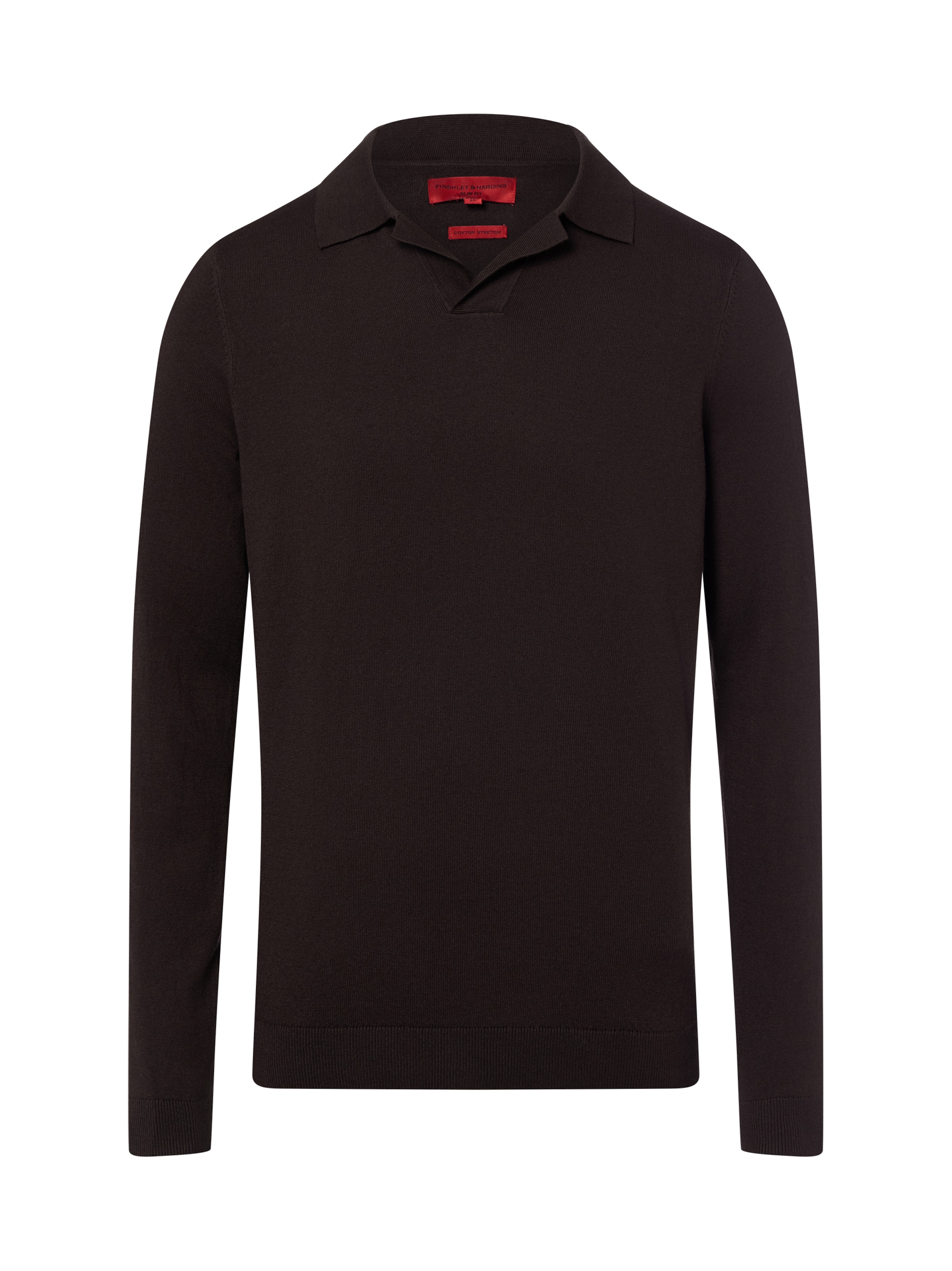 Finshley & Harding Pullover in Braun: Vorderseite
