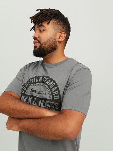 T-Shirt Jack & Jones Plus en gris