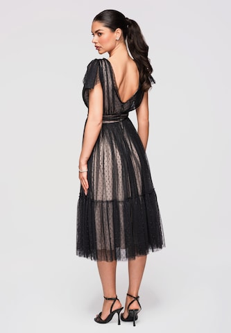 Robe de soirée Ombre en noir