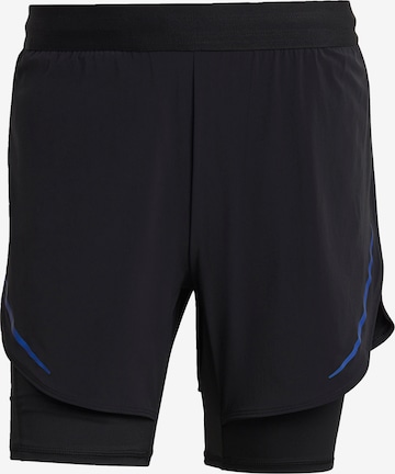 ADIDAS PERFORMANCE Slimfit Sportbroek 'Heat.Rdy Hiit 2-In-1 ' in Zwart: voorkant