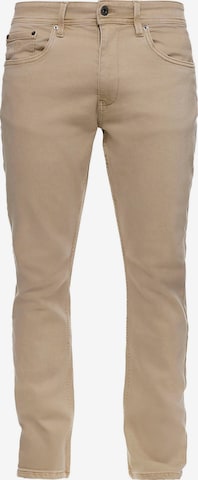 INDICODE JEANS Regular Hose in Beige: Vorderseite