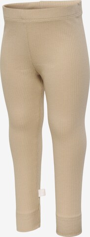 Coupe slim Leggings Hummel en beige