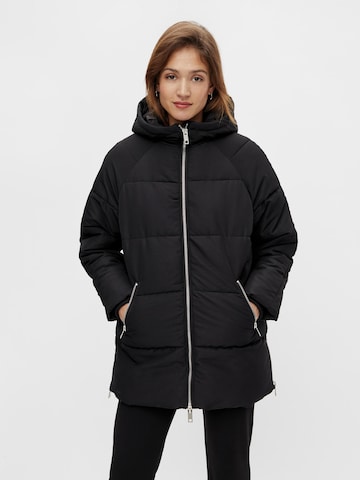 Y.A.S Winter Jacket in Black: front