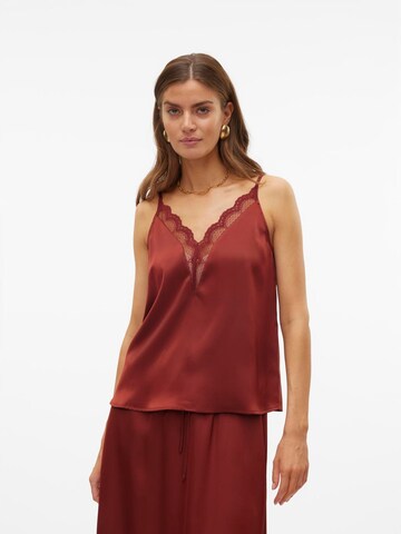 VERO MODA - Top '10314595' en marrón