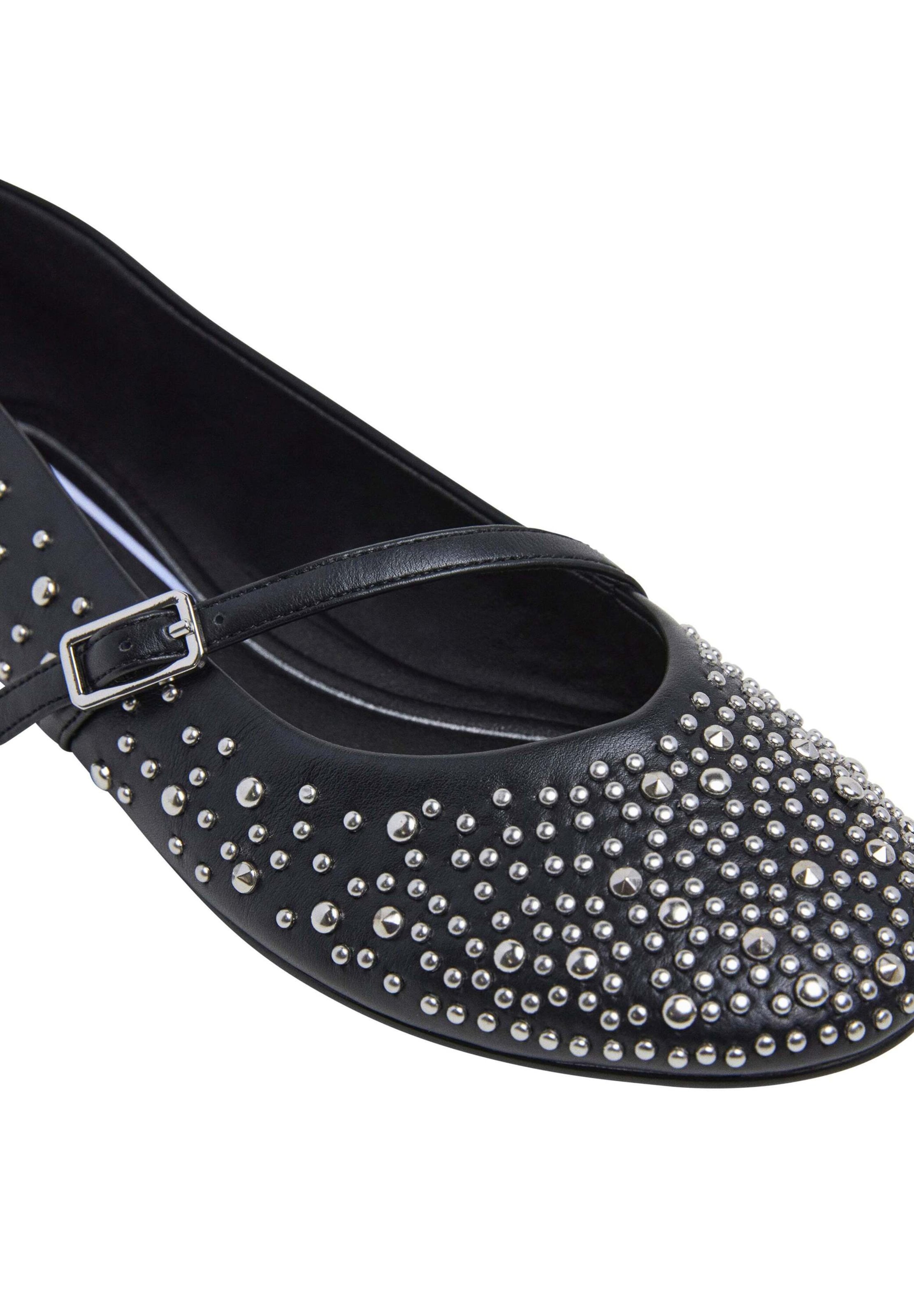 Ballerina con cinturino 'Diane' di Pepe Jeans in nero