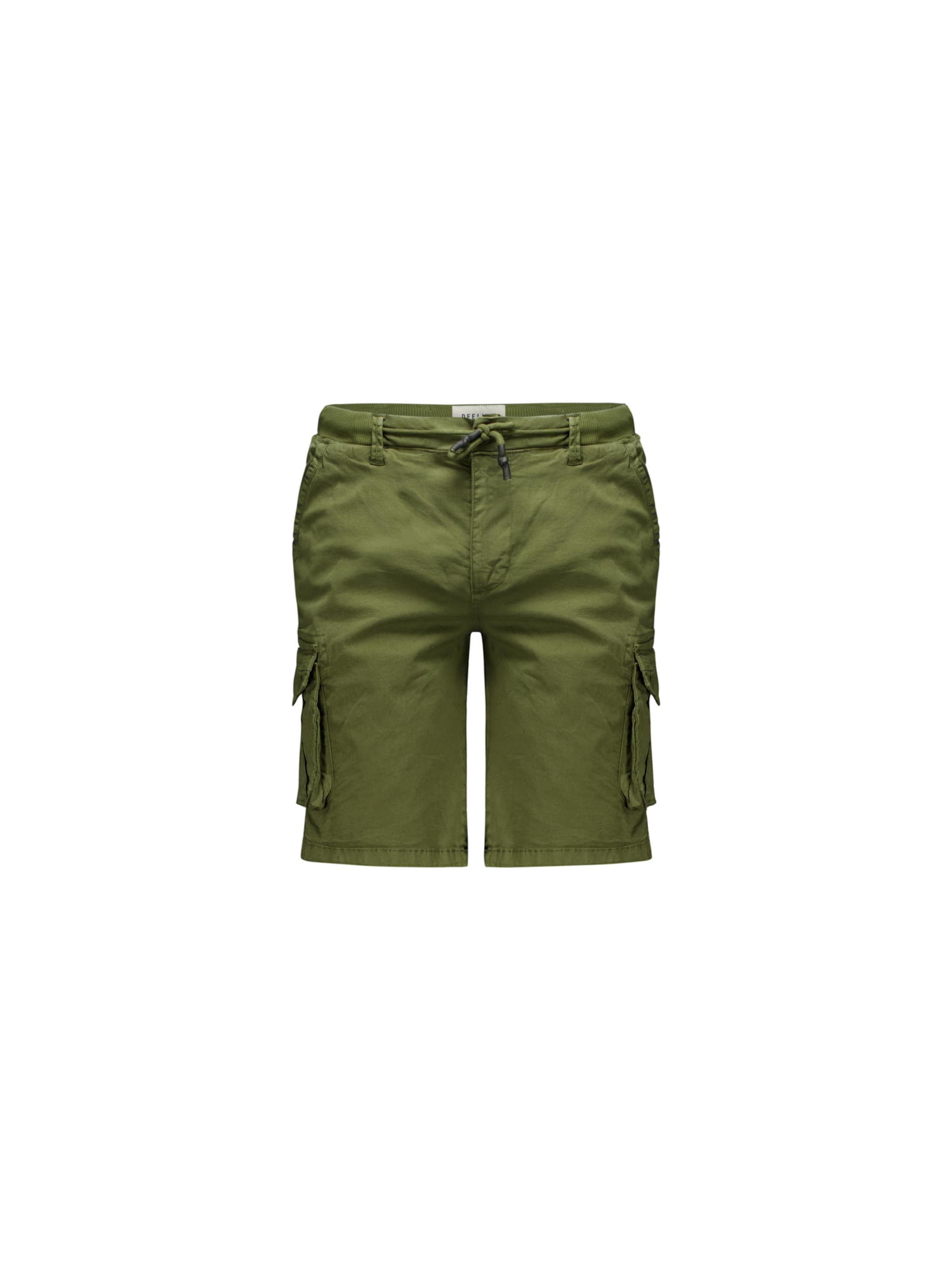 Pantalon cargo 'BASIMI' Deeluxe en vert : devant