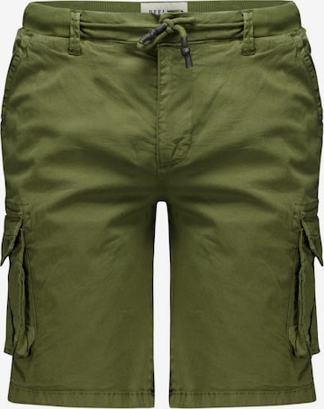 Pantalon cargo 'BASIMI' Deeluxe en vert : devant