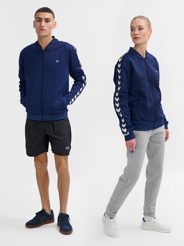 Hummel Sweatvest 'ARCHIVE ' in Blauw