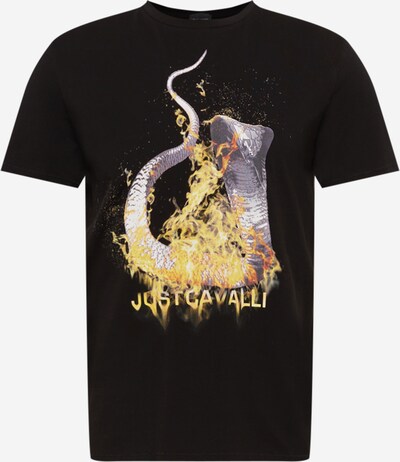 Just Cavalli T-Shirt en noir, Vue avec produit