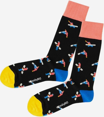 DillySocks Socken 'Goofy' in Zwart: voorkant