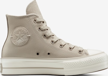 CONVERSE High-top trainers 'Chuck Taylor All Star' in Beige: front