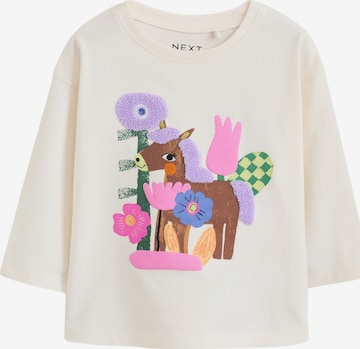 Next Paita 'Pferd' värissä valkoinen: etupuoli