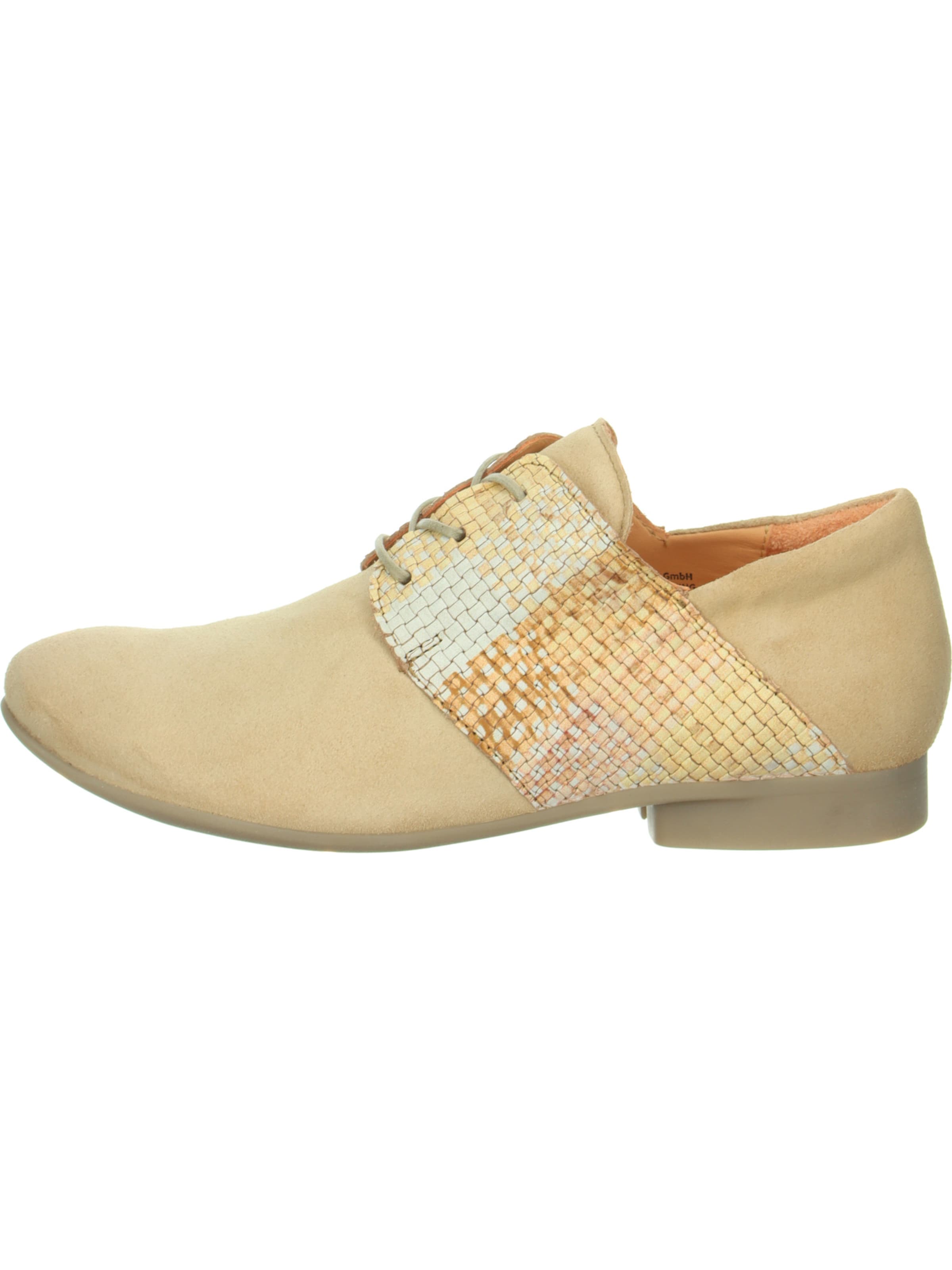 THINK! Lace-Up Shoes 'GUAD2' in Beige