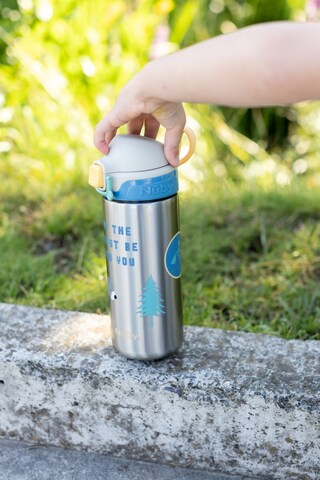 Nuby Trinkflasche 'Free Flow' in Silber
