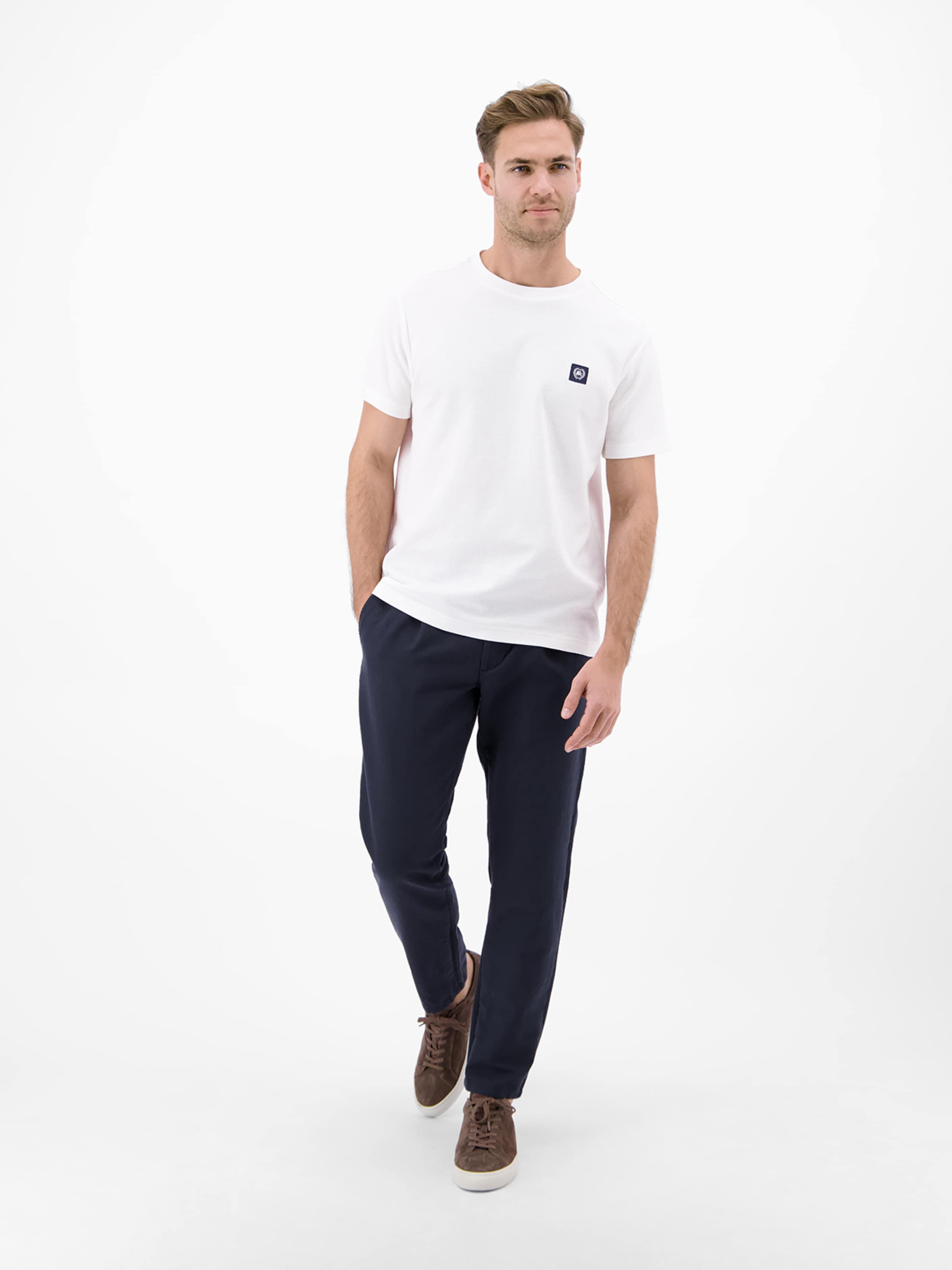 Regular Pantalon chino LERROS en bleu