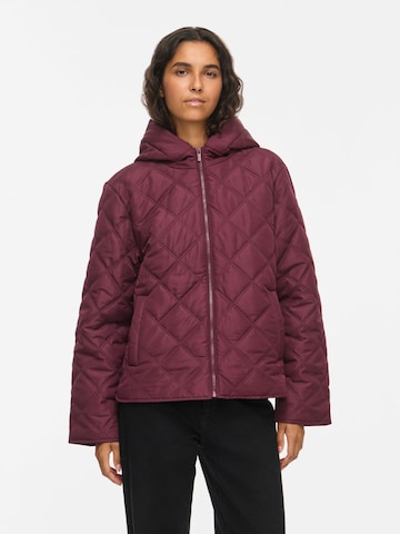 VILA Between-season jacket 'TATE' in Red: front