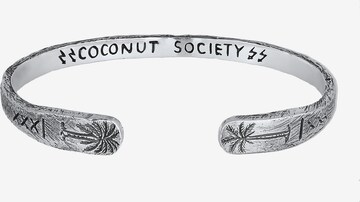 Haze&Glory Armband 'Coconut Society' in Silber: predná strana