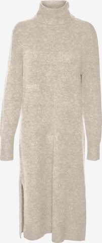 VERO MODA Knit dress 'New Wind' in Grey: front