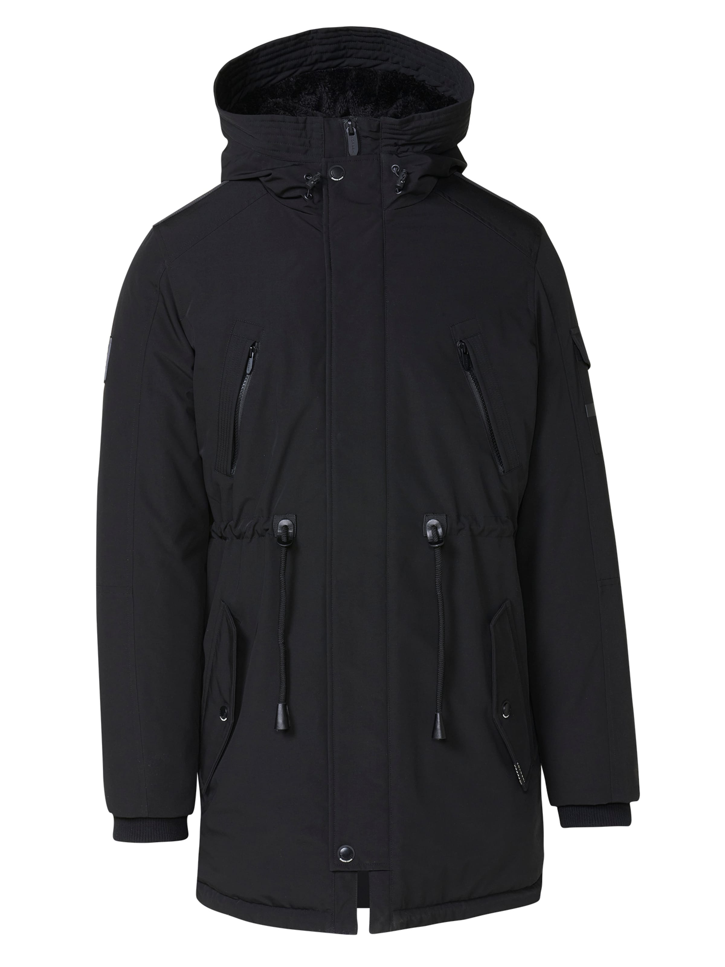 KOROSHI Klederdrachtjas in Zwart: voorkant