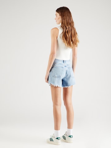 AGOLDE Regular Shorts in Blau