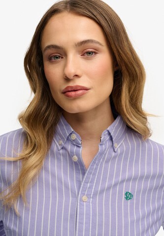 Superdry & Co Blouse 'Oxford' in Purple