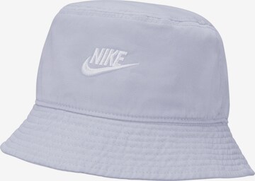 Nike Sportswear Hat in Blue: front
