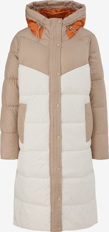 s.Oliver Wintermantel in Beige: voorkant