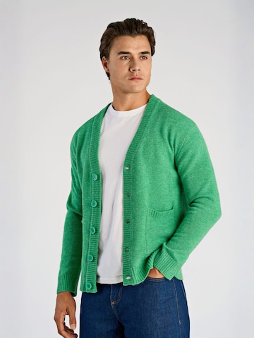 Lindbergh Gebreid vest in Groen