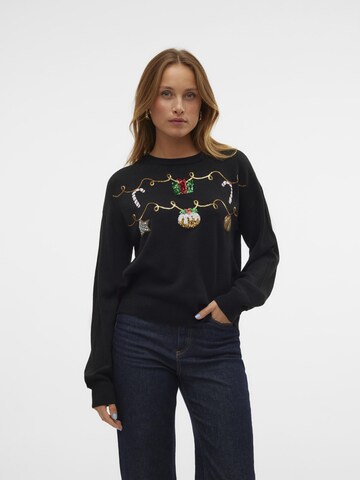 VERO MODA Pullover i sort: forside