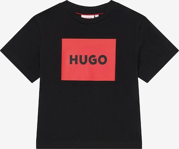 HUGO Póló - fekete: elől