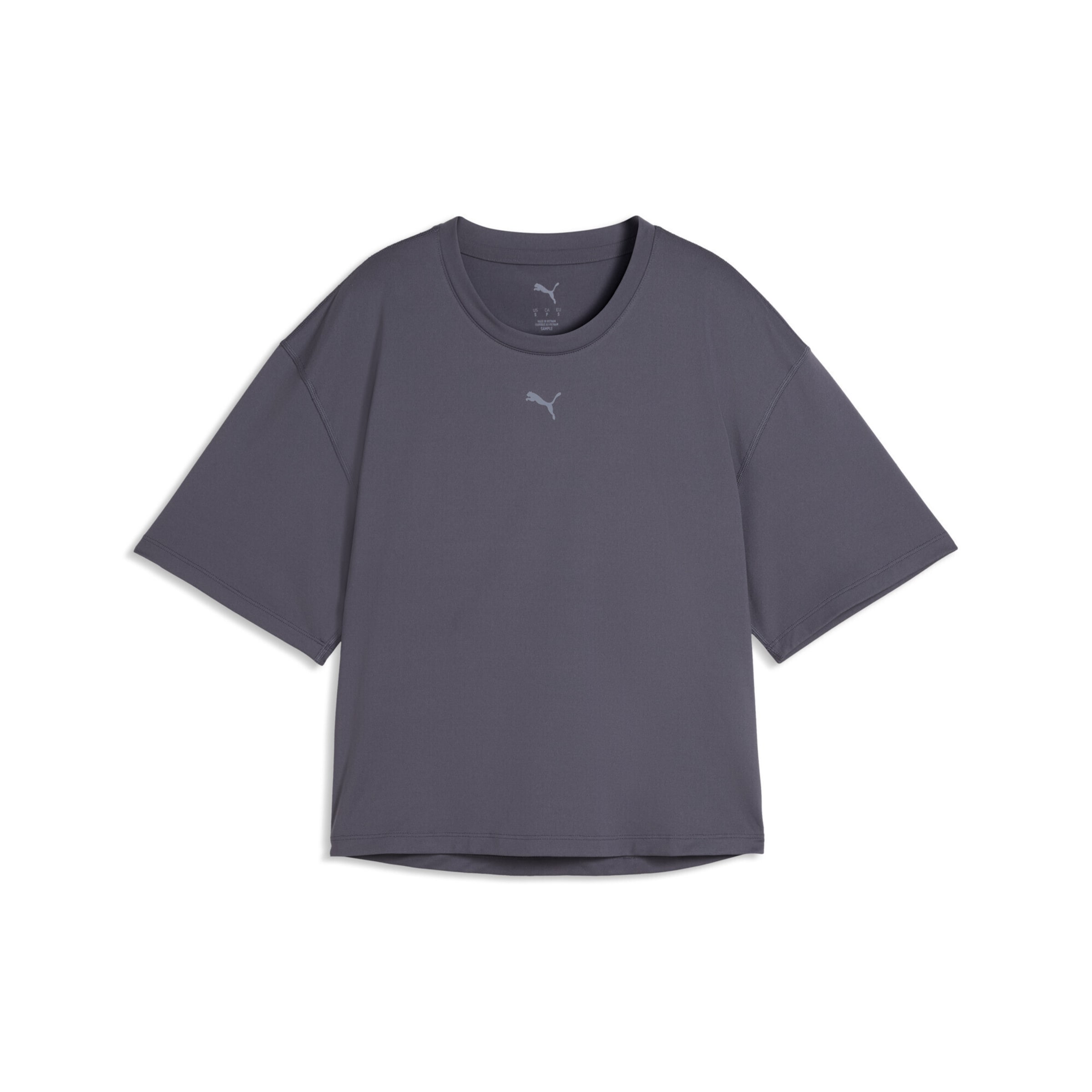 T-shirt fonctionnel 'Cloudspun' PUMA en gris : devant