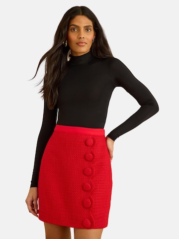 love & roses Юбка в Красный: спереди