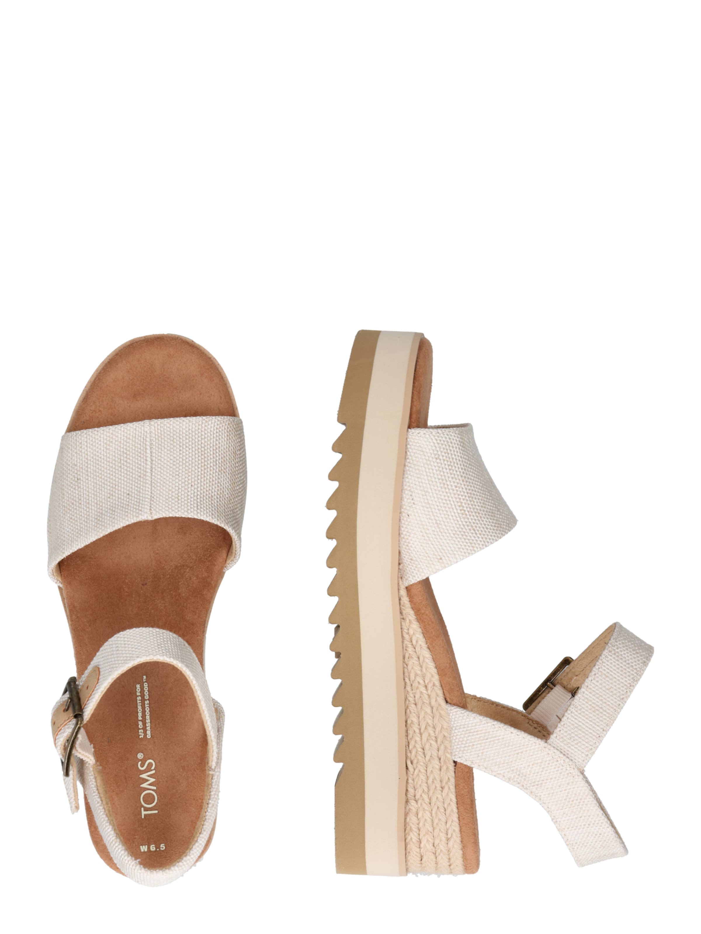 TOMS Strap sandal 'DIANA' in Beige