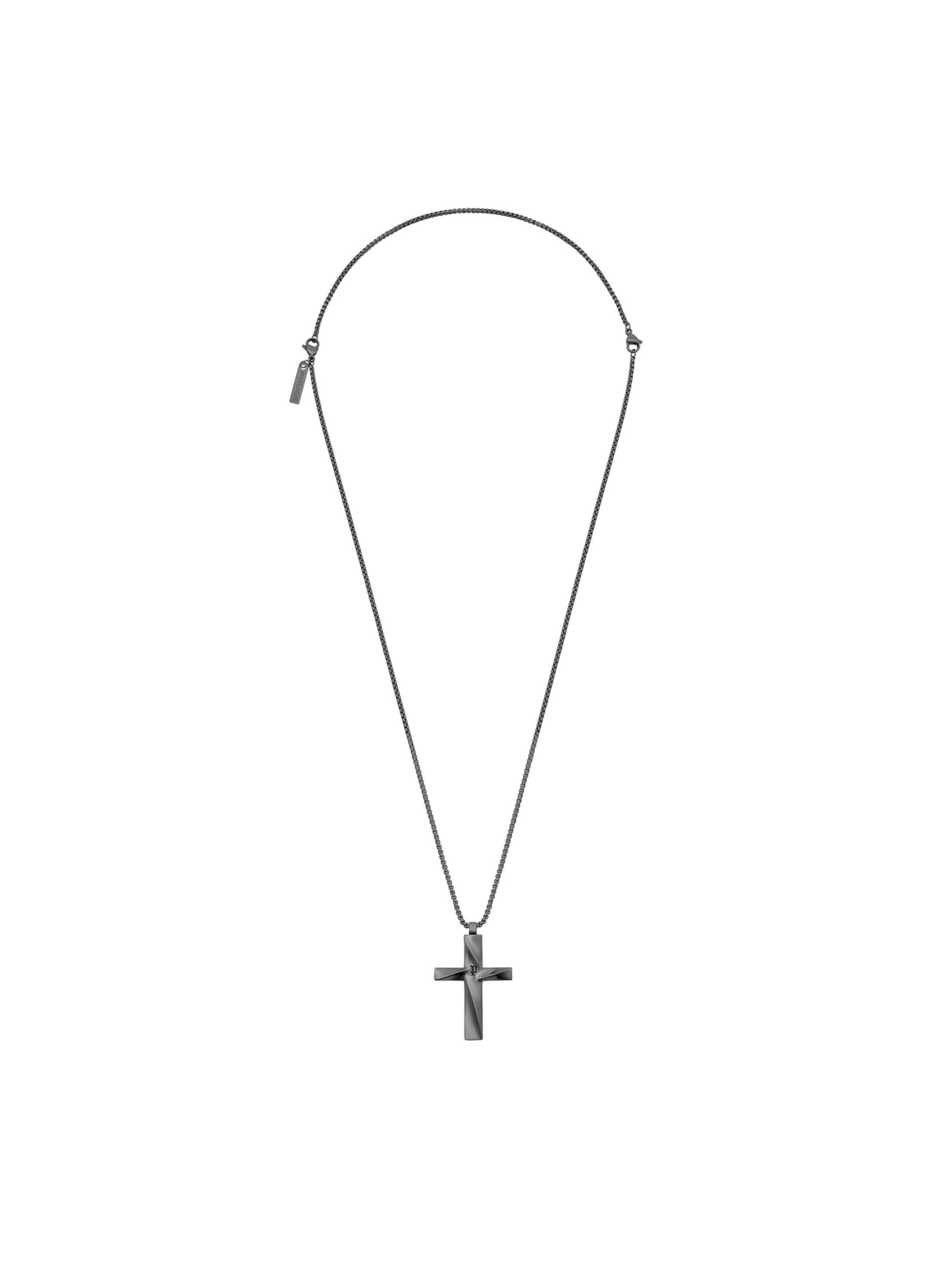 POLICE Necklace in Grey: front