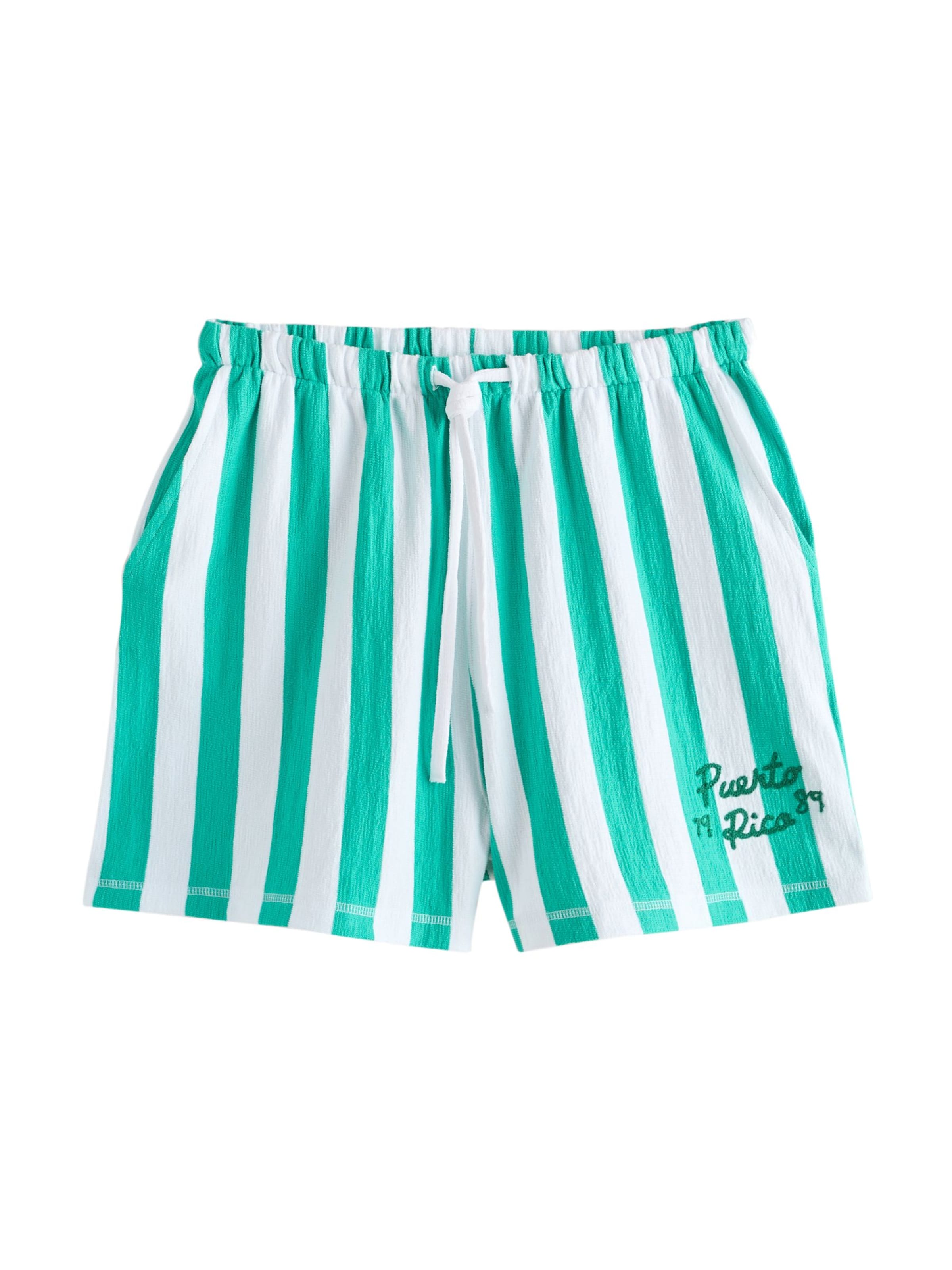 Next Trousers in Green: front