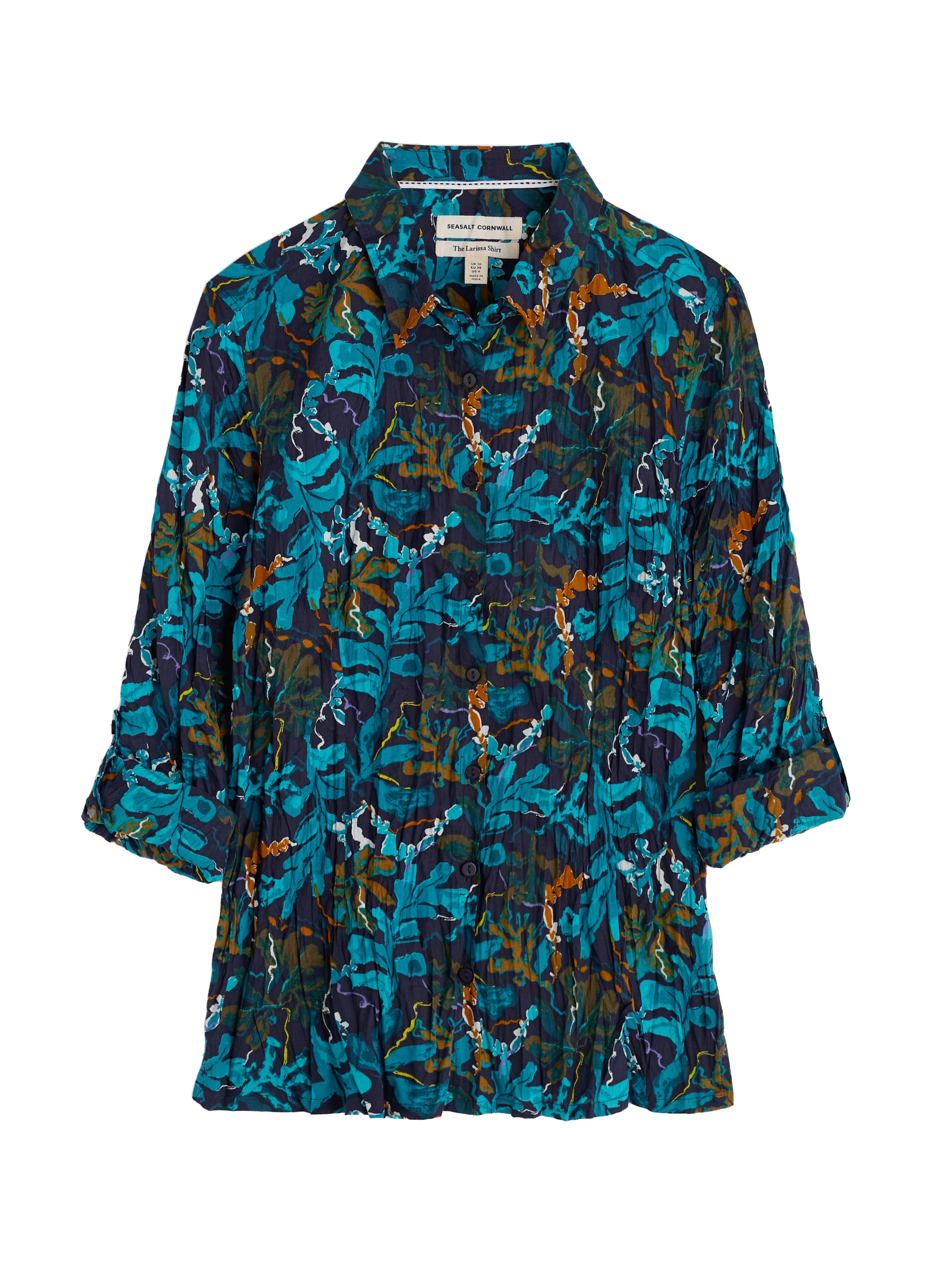 Seasalt Cornwall Blouse &#x27;Larissa&#x27; in Blauw: voorkant