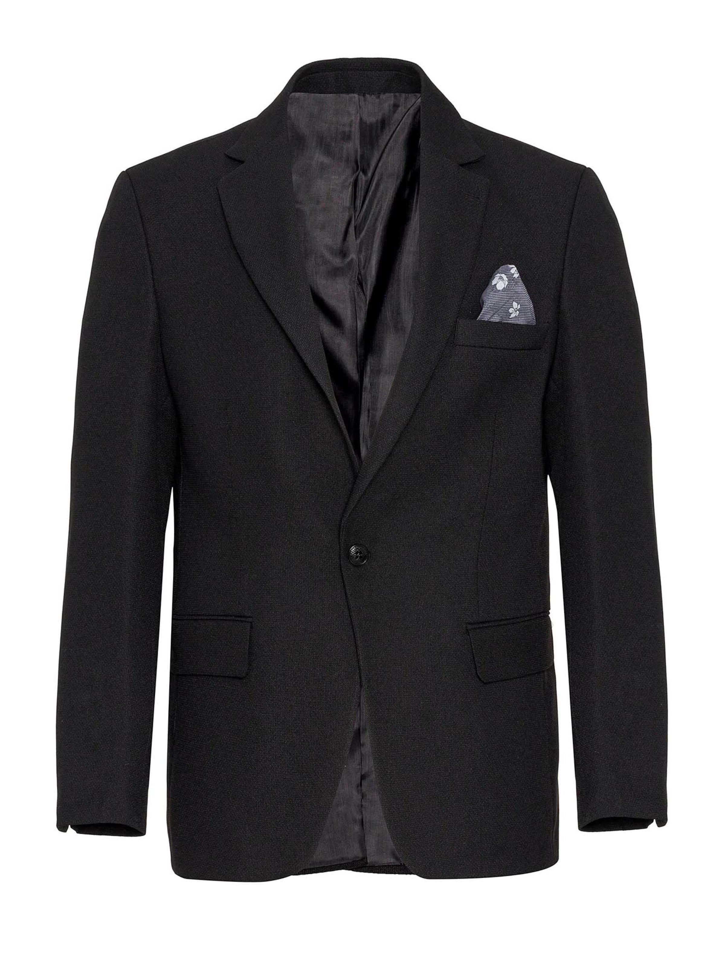 Daniel Hills Слим Пиджак в Черный: спереди