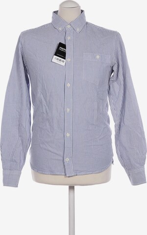 MELAWEAR Button Up Shirt in S in Blue: front