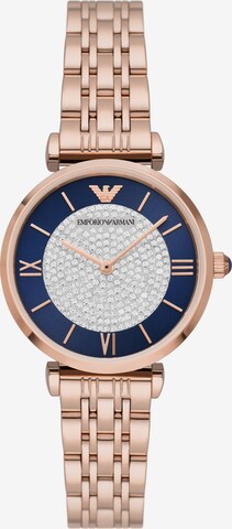 Emporio Armani Analog Watch in Gold: front