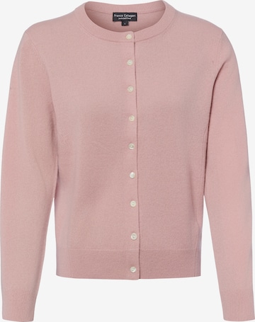 Cardigan Franco Callegari en violet : devant