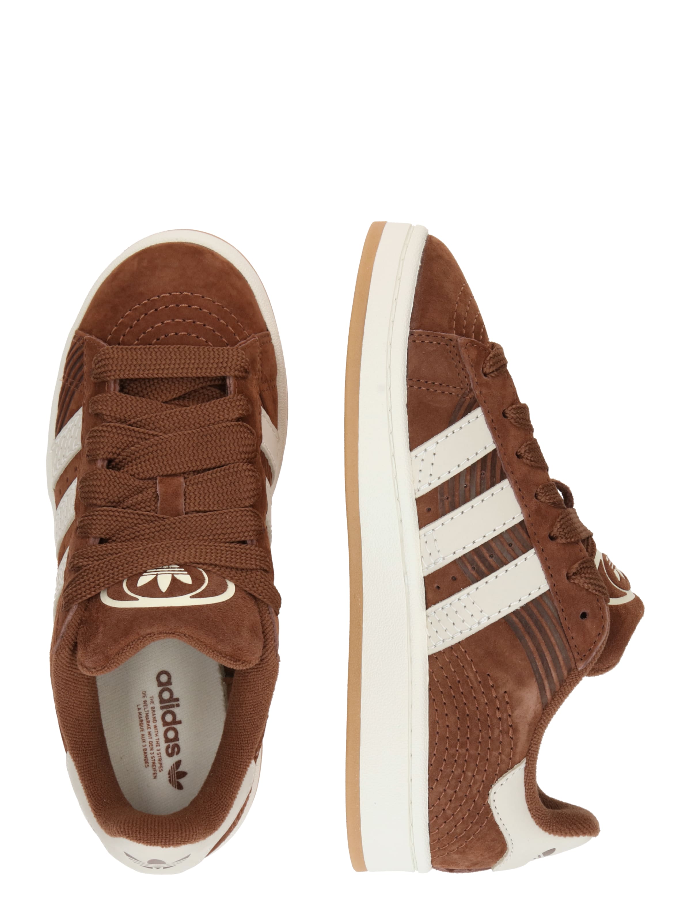 ADIDAS ORIGINALS Madalad ketsid 'CAMPUS 00S', värv pruun