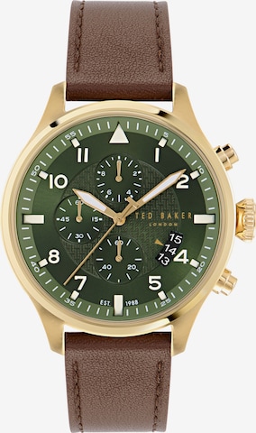 Ted Baker Analog watch 'FULMAAR' in Brown: front