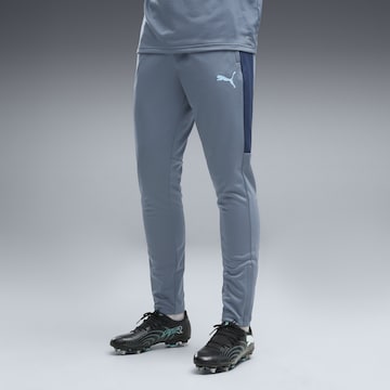 PUMA Tapered Sportbroek in Blauw